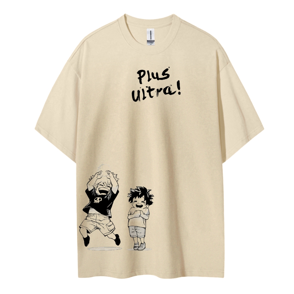 My Hero Academia Cotton Unisex Crew Neck Anime T-Shirt