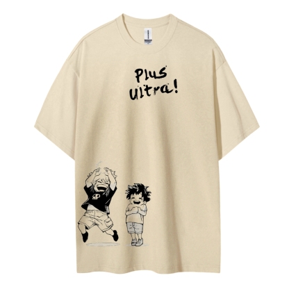 My Hero Academia Cotton Unisex Crew Neck Anime T-Shirt