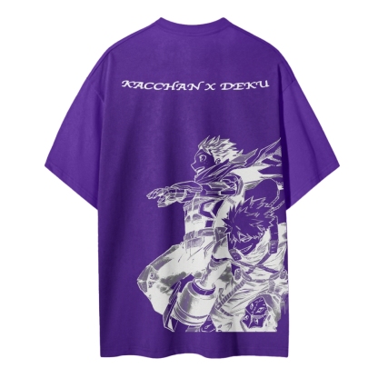 My Hero Academia Cotton Unisex Crew Neck Anime T-Shirt