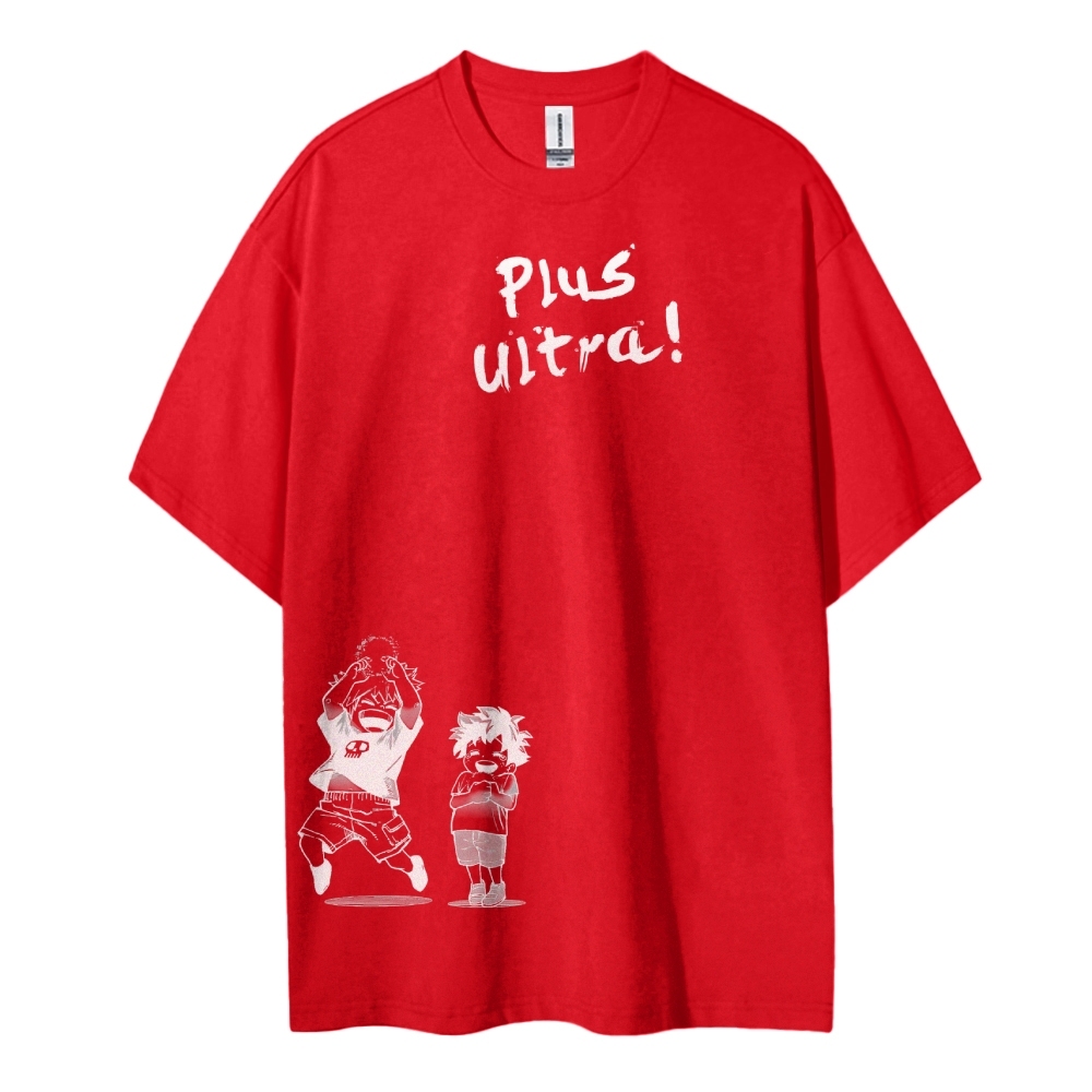 My Hero Academia Cotton Unisex Crew Neck Anime T-Shirt