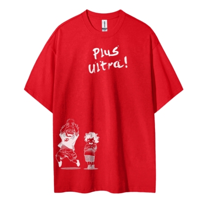 My Hero Academia Cotton Unisex Crew Neck Anime T-Shirt