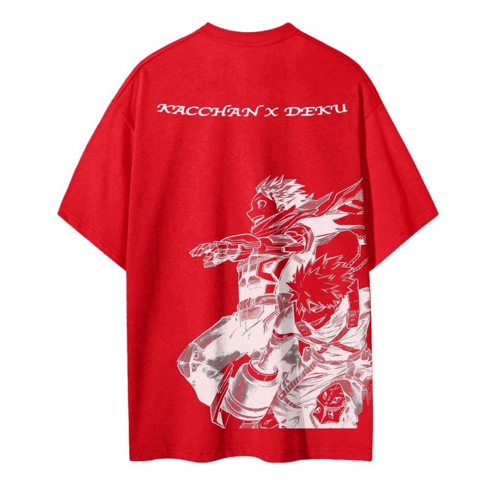 My Hero Academia Cotton Unisex Crew Neck Anime T-Shirt