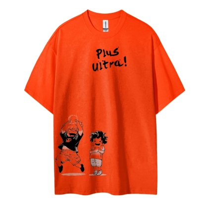 My Hero Academia Cotton Unisex Crew Neck Anime T-Shirt