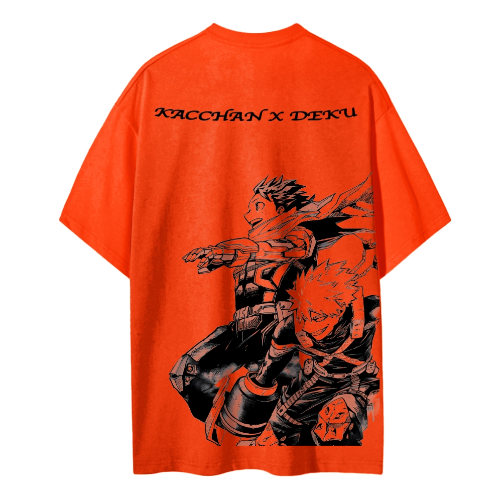 My Hero Academia Cotton Unisex Crew Neck Anime T-Shirt
