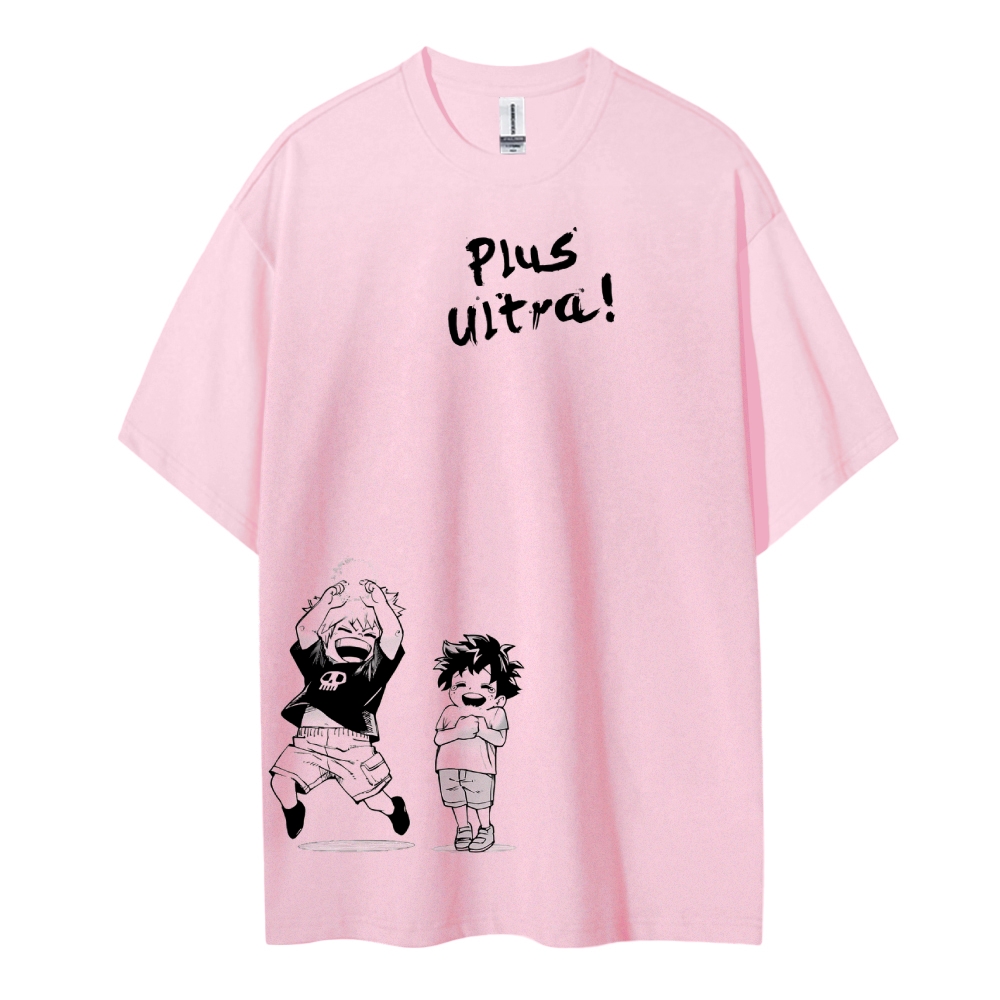 My Hero Academia Cotton Unisex Crew Neck Anime T-Shirt