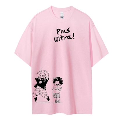 My Hero Academia Cotton Unisex Crew Neck Anime T-Shirt