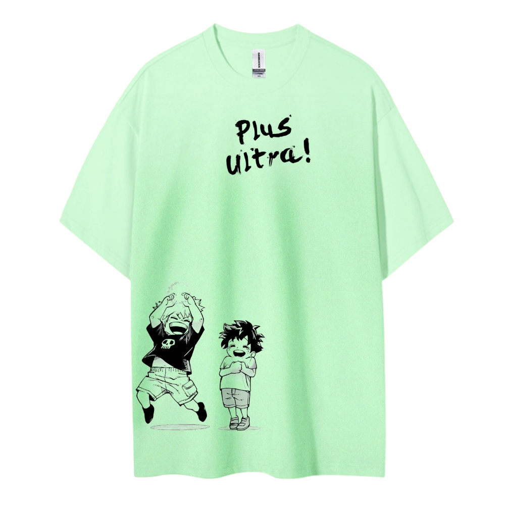 My Hero Academia Cotton Unisex Crew Neck Anime T-Shirt