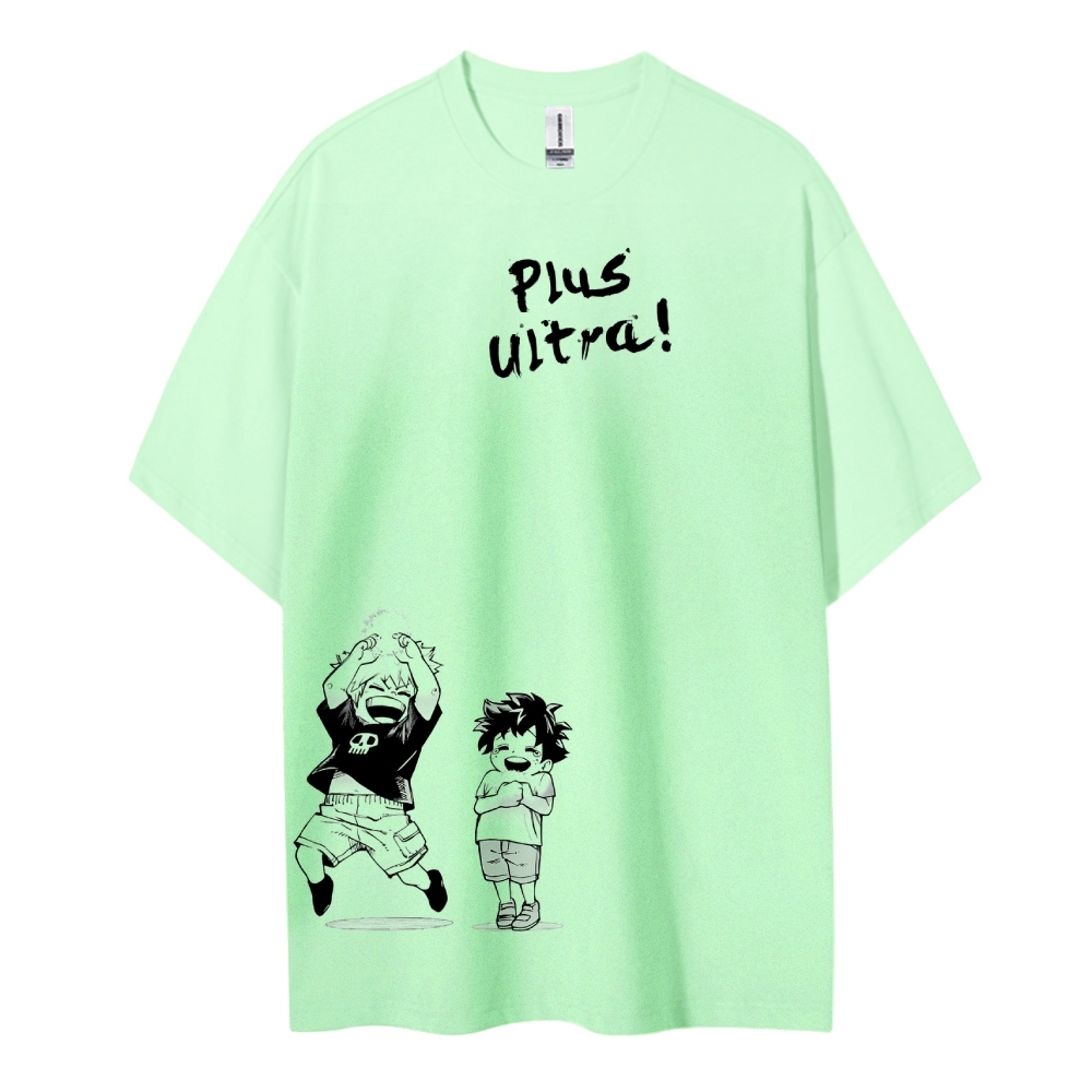 My Hero Academia Cotton Unisex Crew Neck Anime T-Shirt