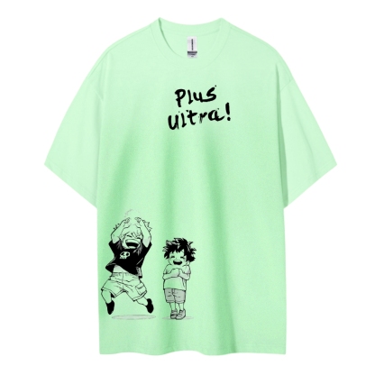 My Hero Academia Cotton Unisex Crew Neck Anime T-Shirt