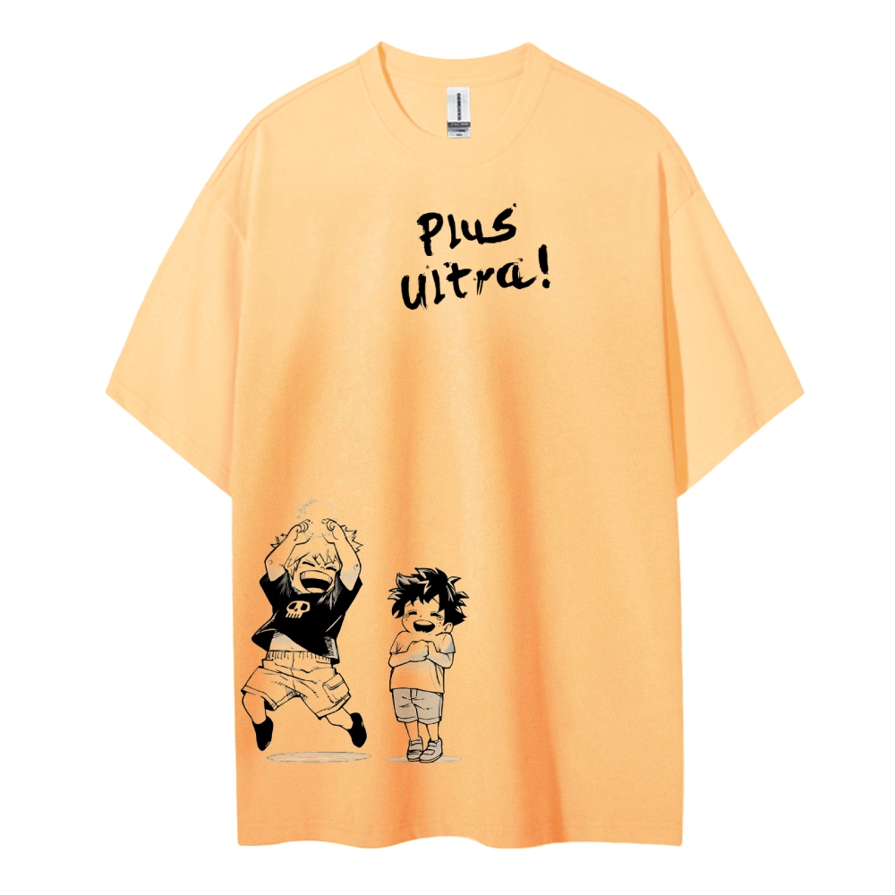 My Hero Academia Cotton Unisex Crew Neck Anime T-Shirt