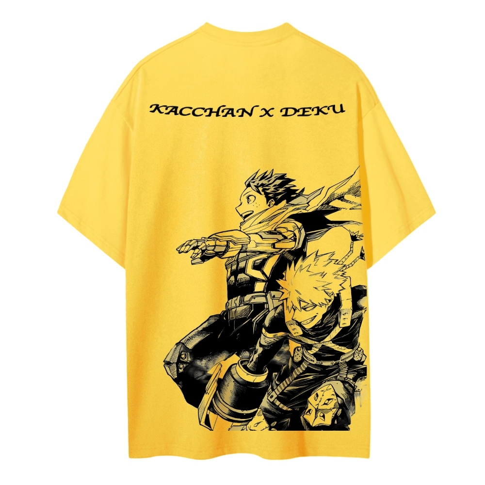 My Hero Academia Cotton Unisex Crew Neck Anime T-Shirt