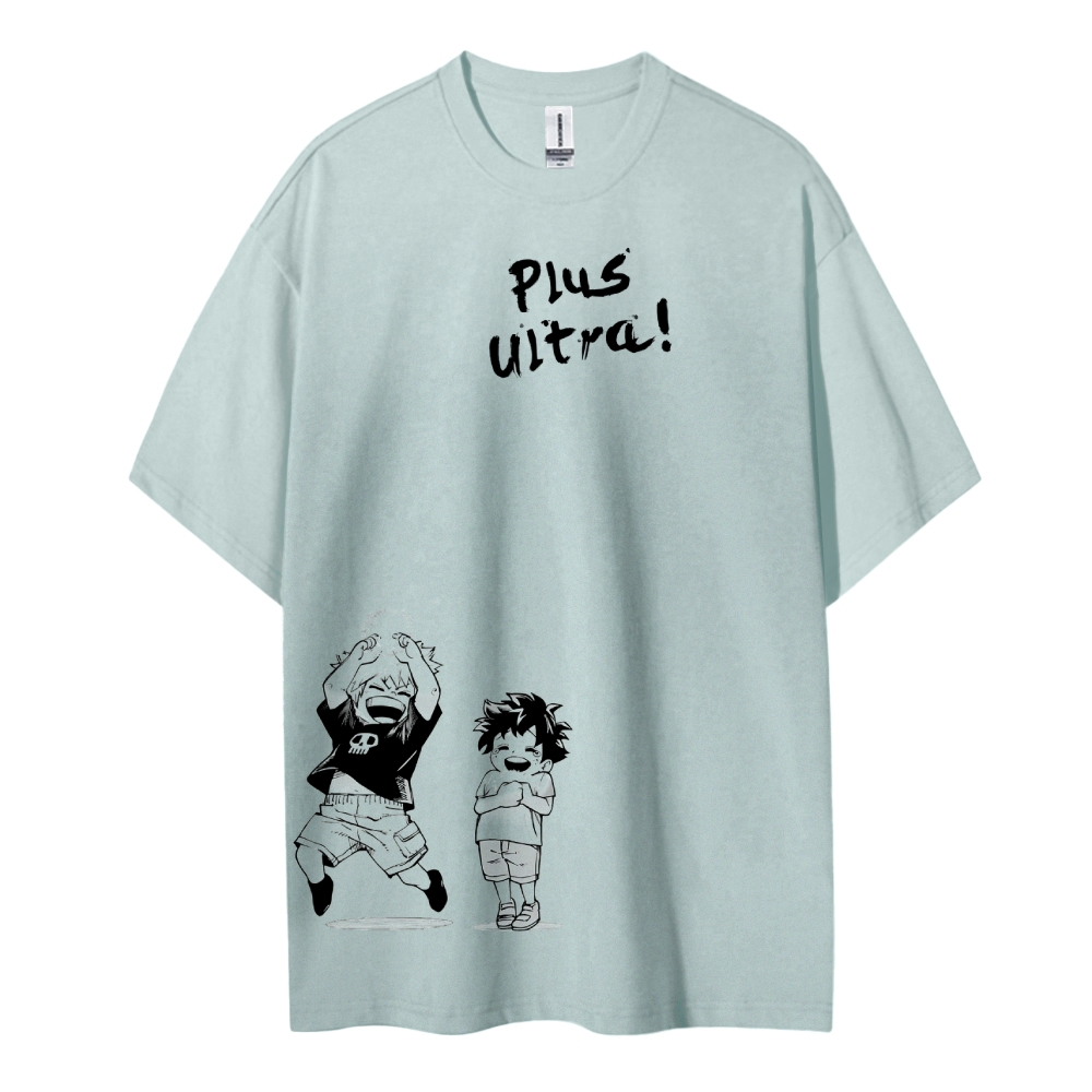 My Hero Academia Cotton Unisex Crew Neck Anime T-Shirt