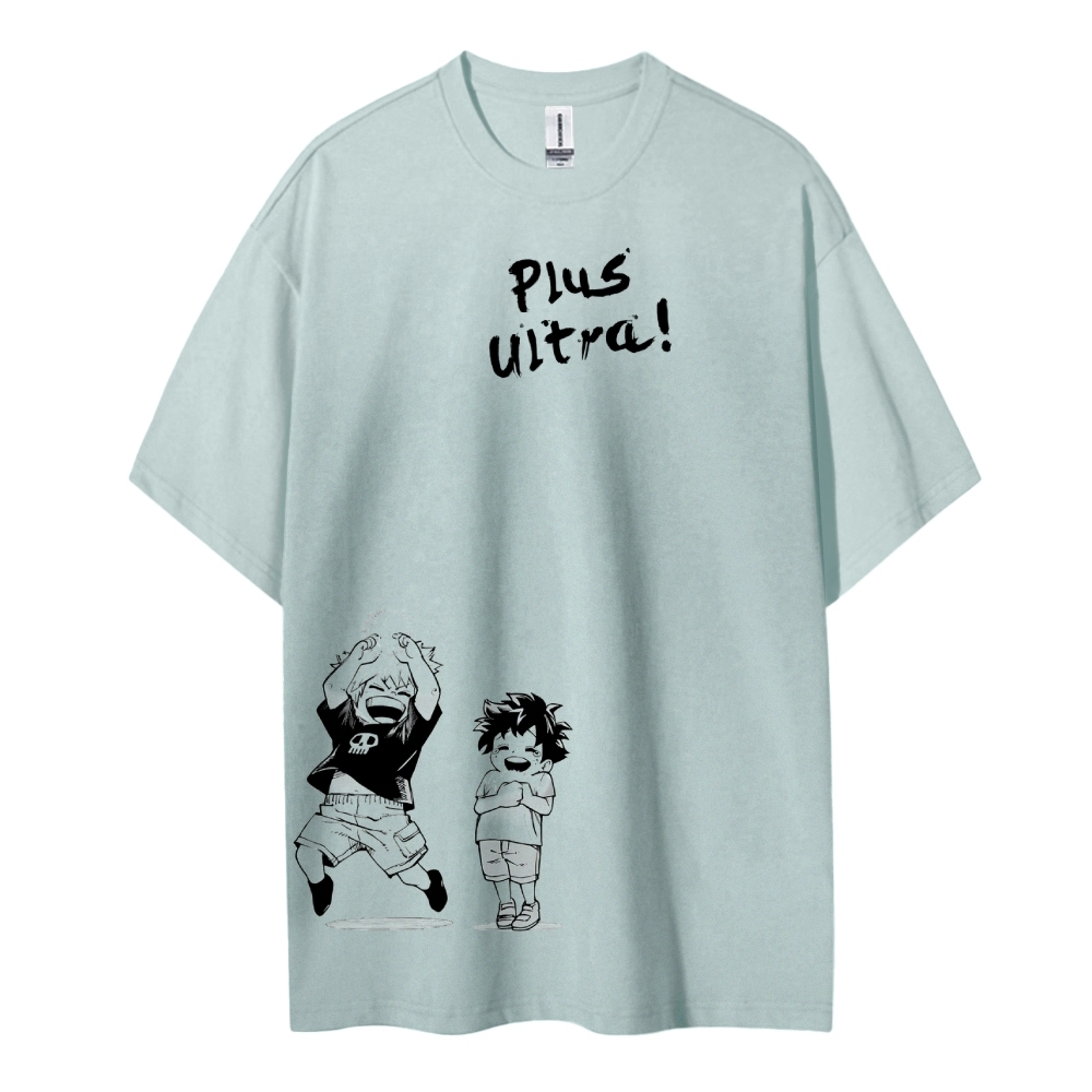 My Hero Academia Cotton Unisex Crew Neck Anime T-Shirt