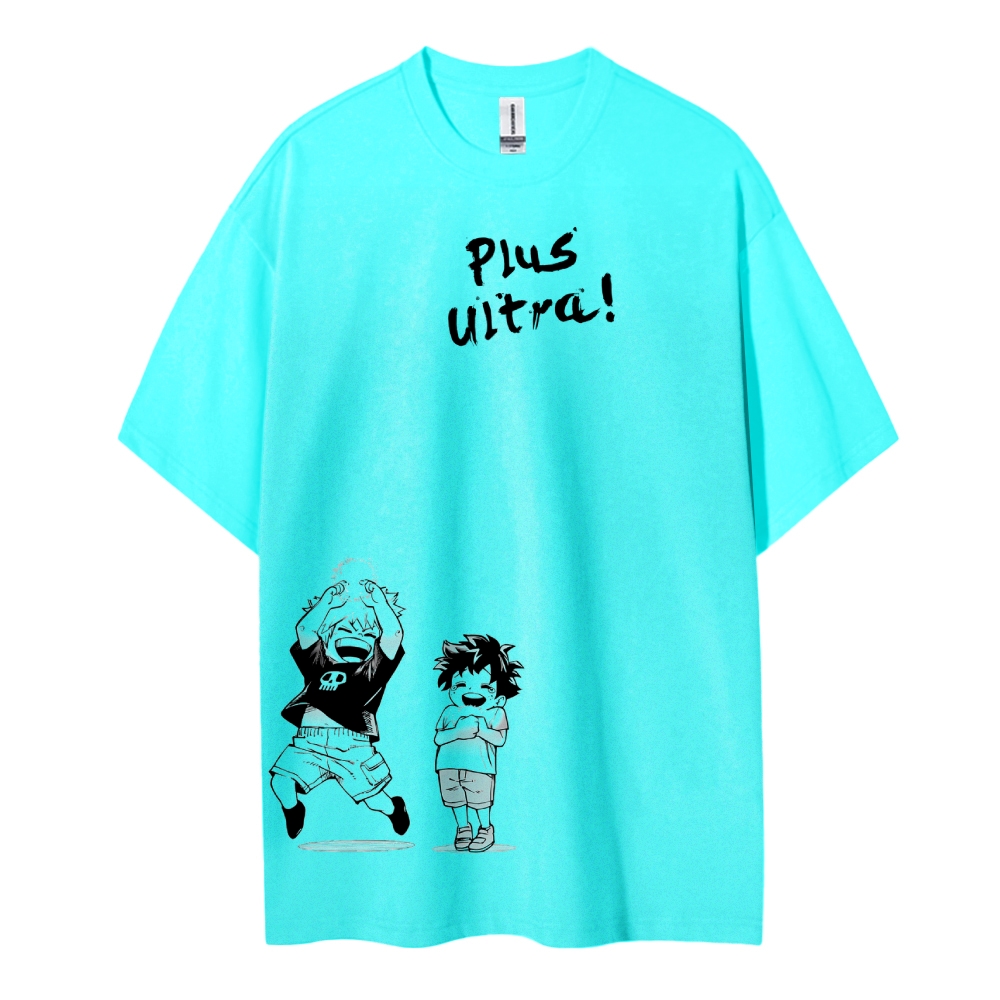 My Hero Academia Cotton Unisex Crew Neck Anime T-Shirt