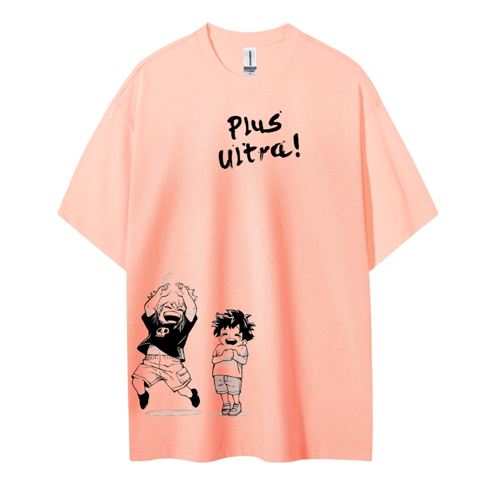 My Hero Academia Cotton Unisex Crew Neck Anime T-Shirt