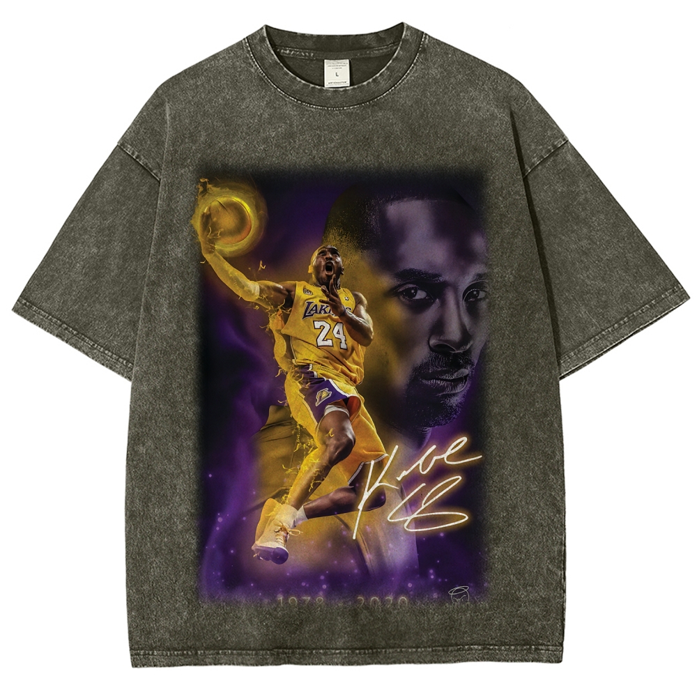 Kobe Bryant | Unisex Fit Washed T-Shirt 2511017224