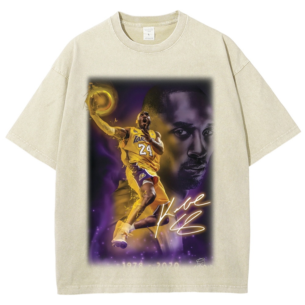 Kobe Bryant | Unisex Fit Washed T-Shirt 2511017224