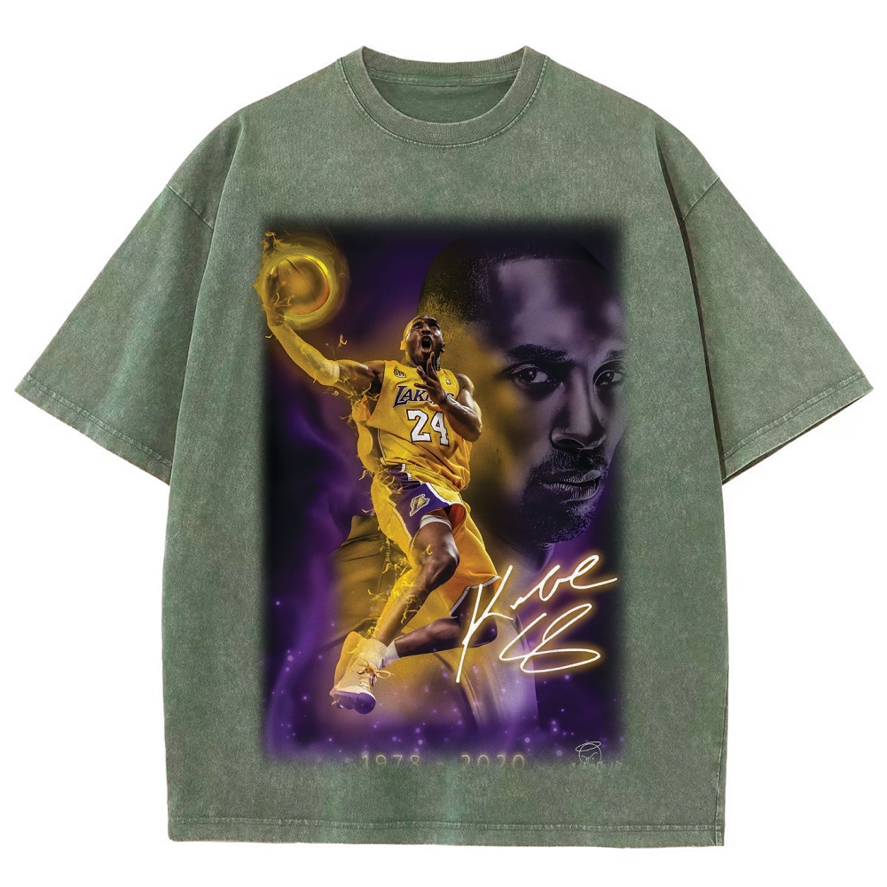 Kobe Bryant | Unisex Fit Washed T-Shirt 2511017224