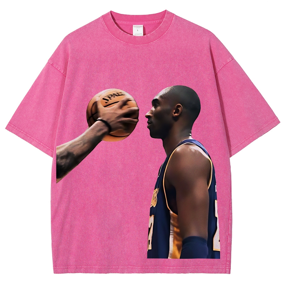 Unisex Fit Washed T-Shirt VINTAGE TEE | KOBE 