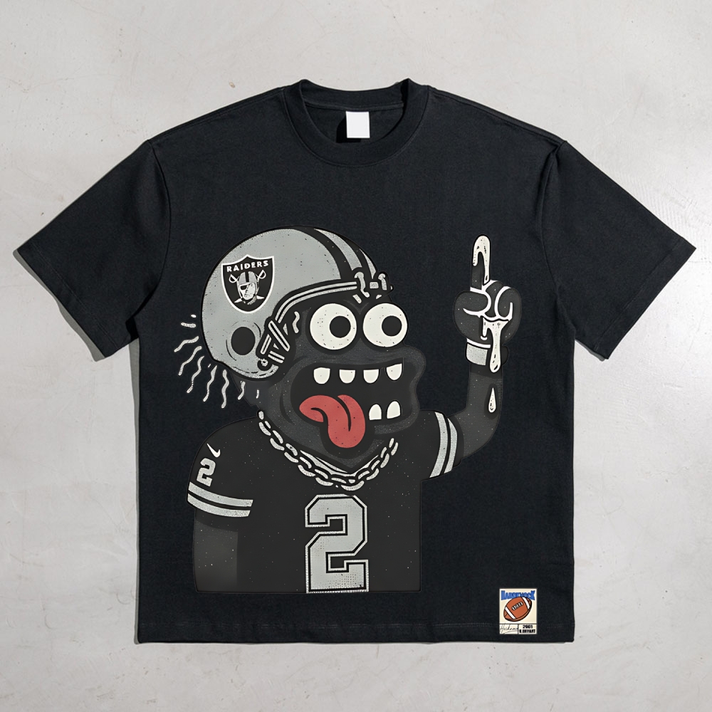 “Ashton Jeanty” HardKnock  Cotton T-shirt