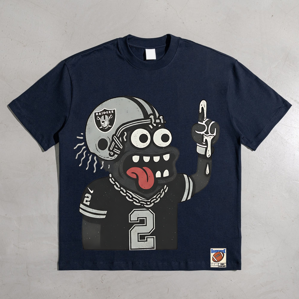 “Ashton Jeanty” HardKnock  Cotton T-shirt