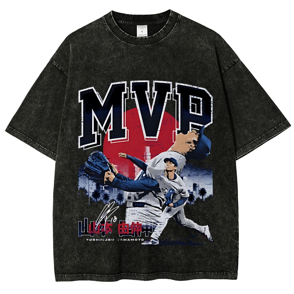 Unisex Fit Washed T-Shirt | Yoshinobu Yamamoto