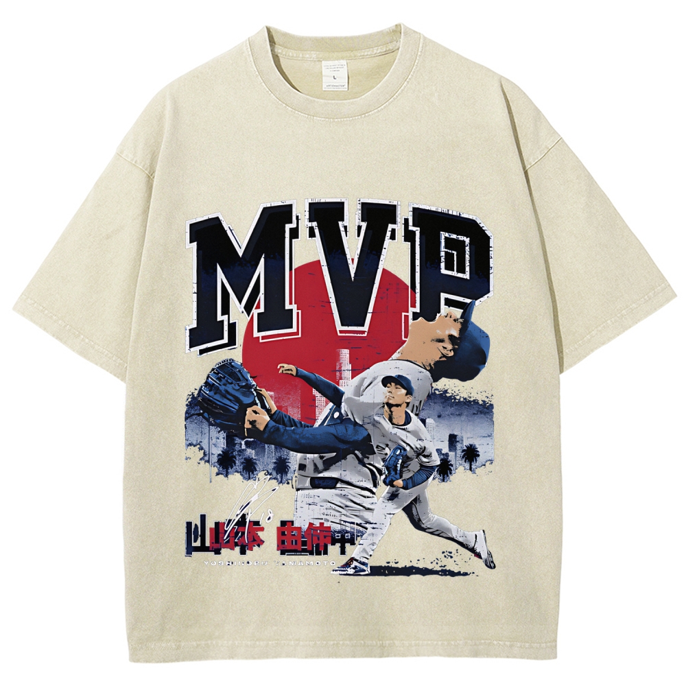 Unisex Fit Washed T-Shirt | Yoshinobu Yamamoto 