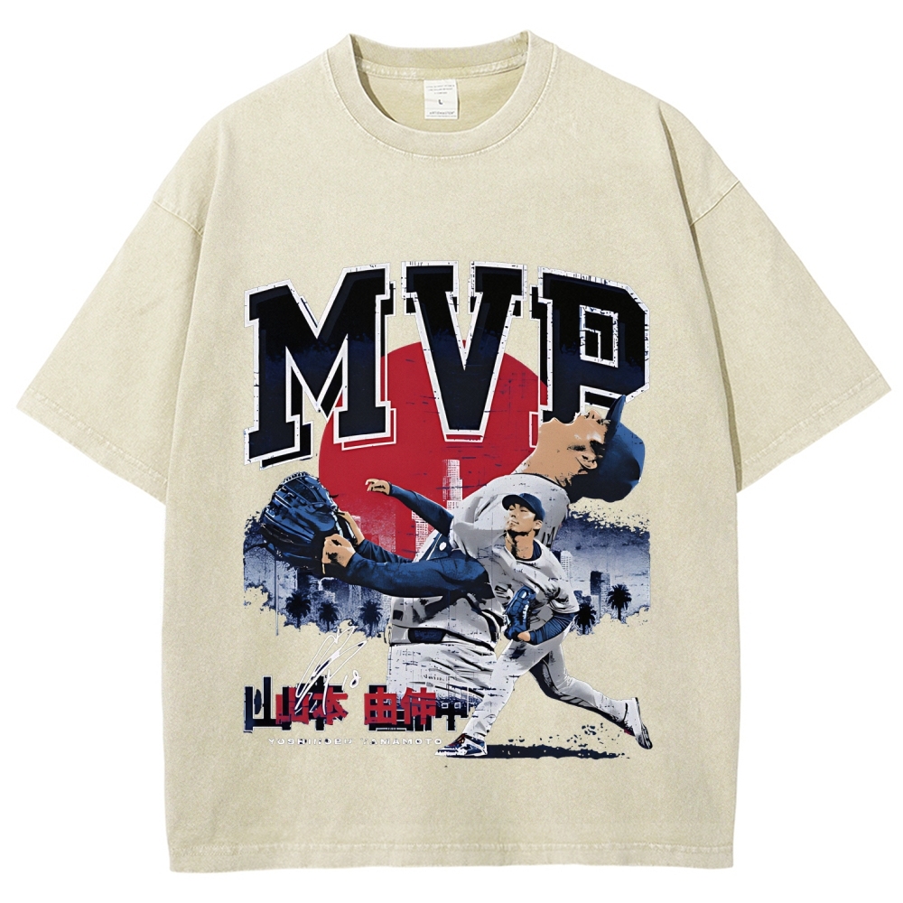 Unisex Fit Washed T-Shirt | Yoshinobu Yamamoto 