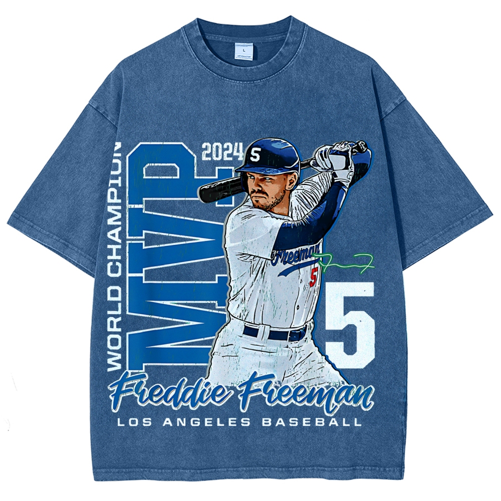 Unisex Fit Washed T-Shirt | Freddie Freeman
