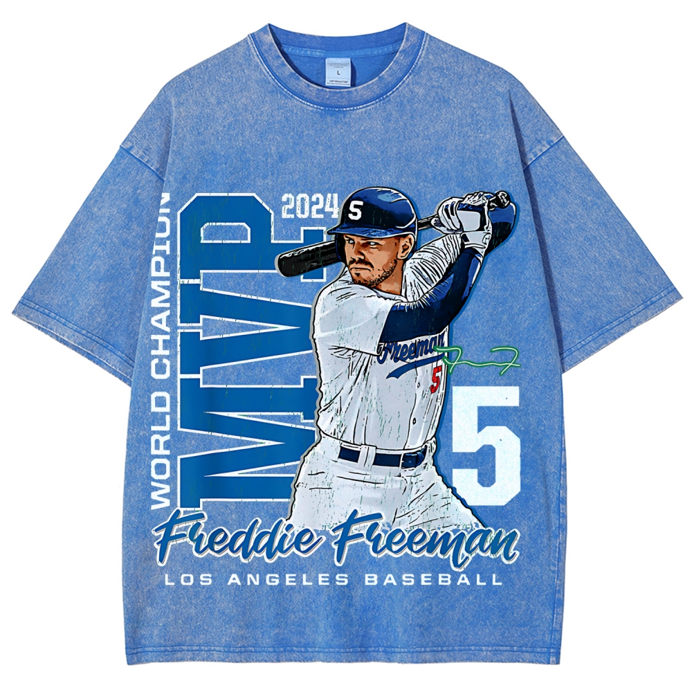 Unisex Fit Washed T-Shirt | Freddie Freeman