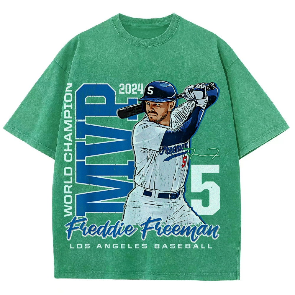 Unisex Fit Washed T-Shirt | Freddie Freeman