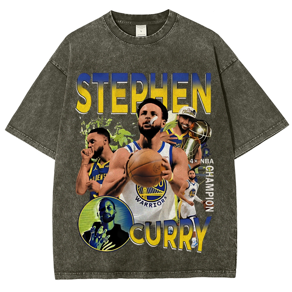 Curry | Unisex Fit Washed T-Shirt 2511020107