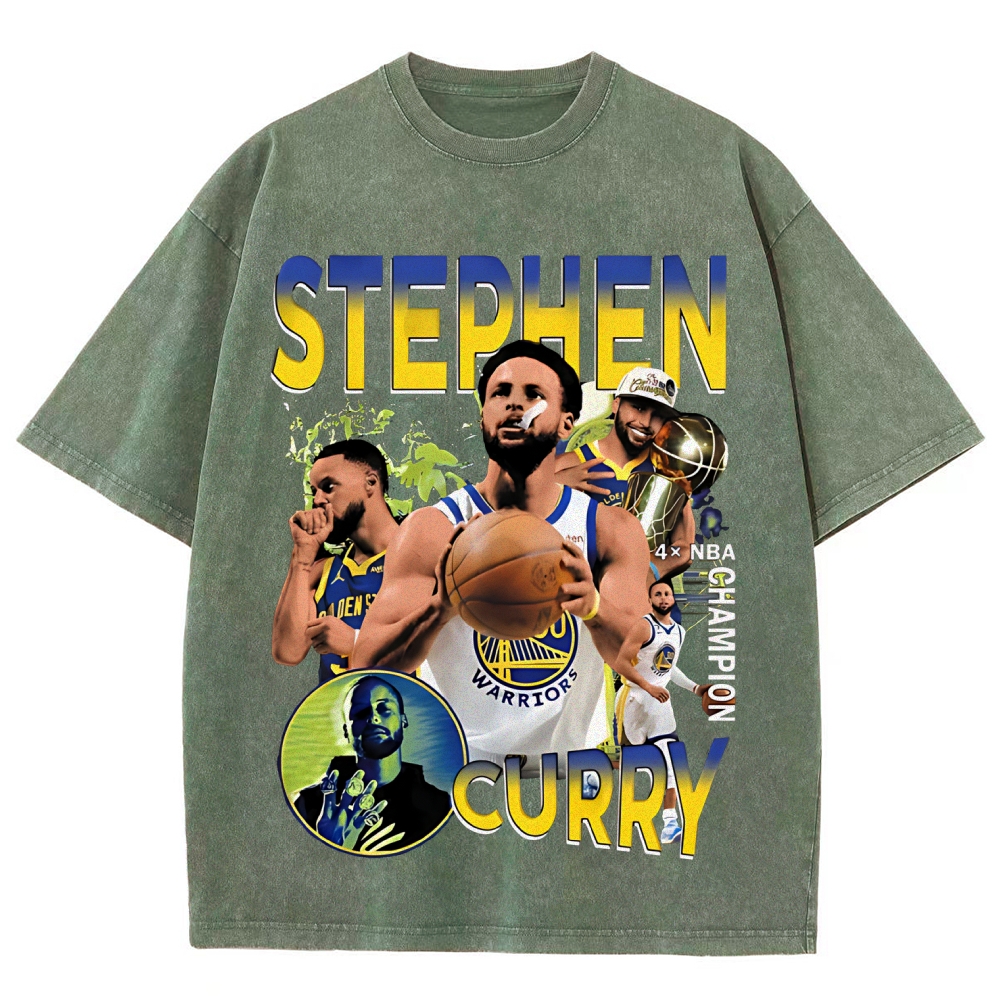 Curry | Unisex Fit Washed T-Shirt 2511020107