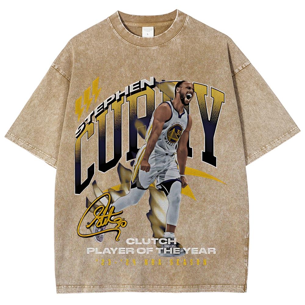 Curry | Unisex Fit Washed T-Shirt 2511020131