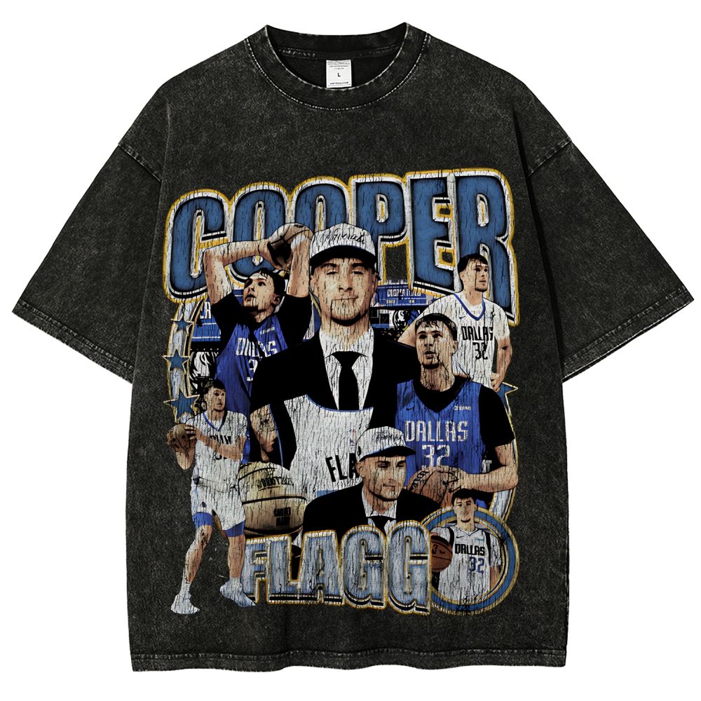 Cooper Flagg | Unisex Fit Washed T-Shirt 2511020132