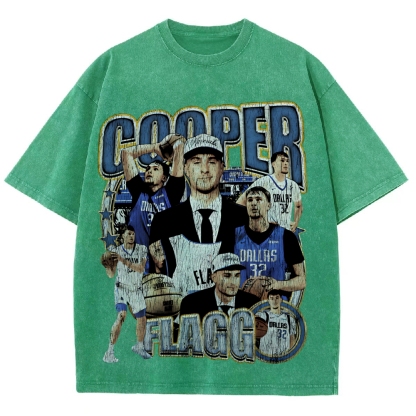 Cooper Flagg | Unisex Fit Washed T-Shirt 2511020132