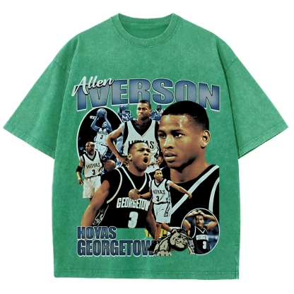Allen Iverson | Unisex Fit Washed T-Shirt 2511020137