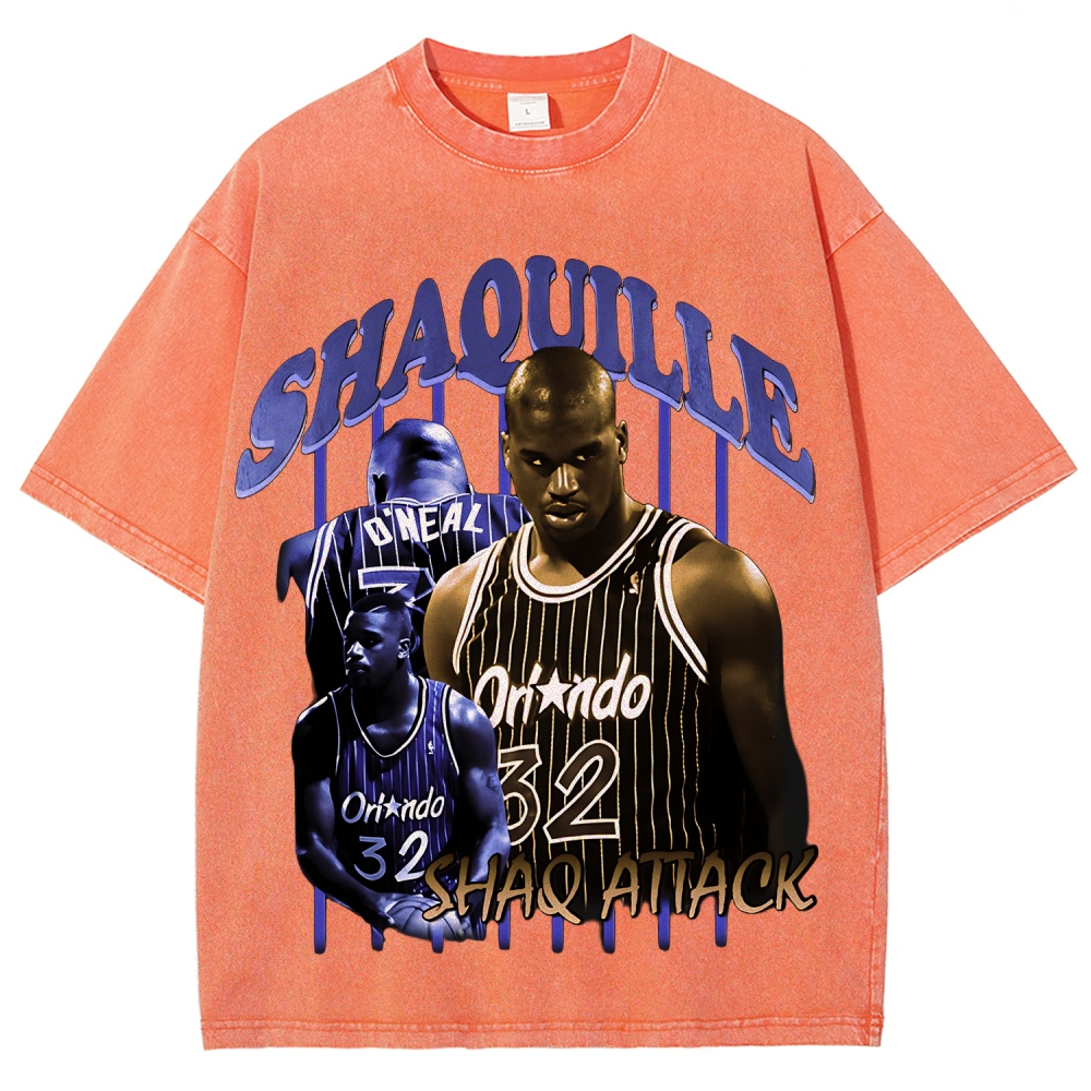 Shaq O'neal | Unisex Fit Washed T-Shirt 2511024159