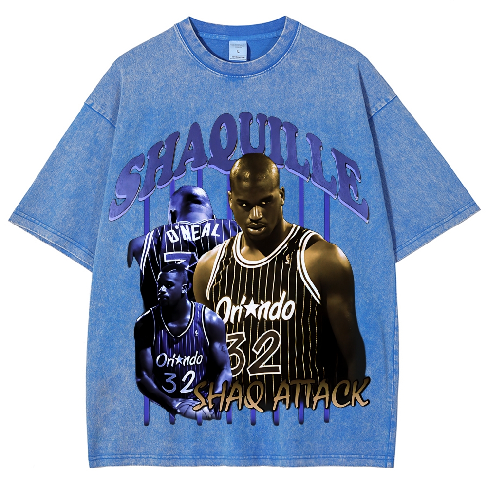 Shaq O'neal | Unisex Fit Washed T-Shirt 2511024159