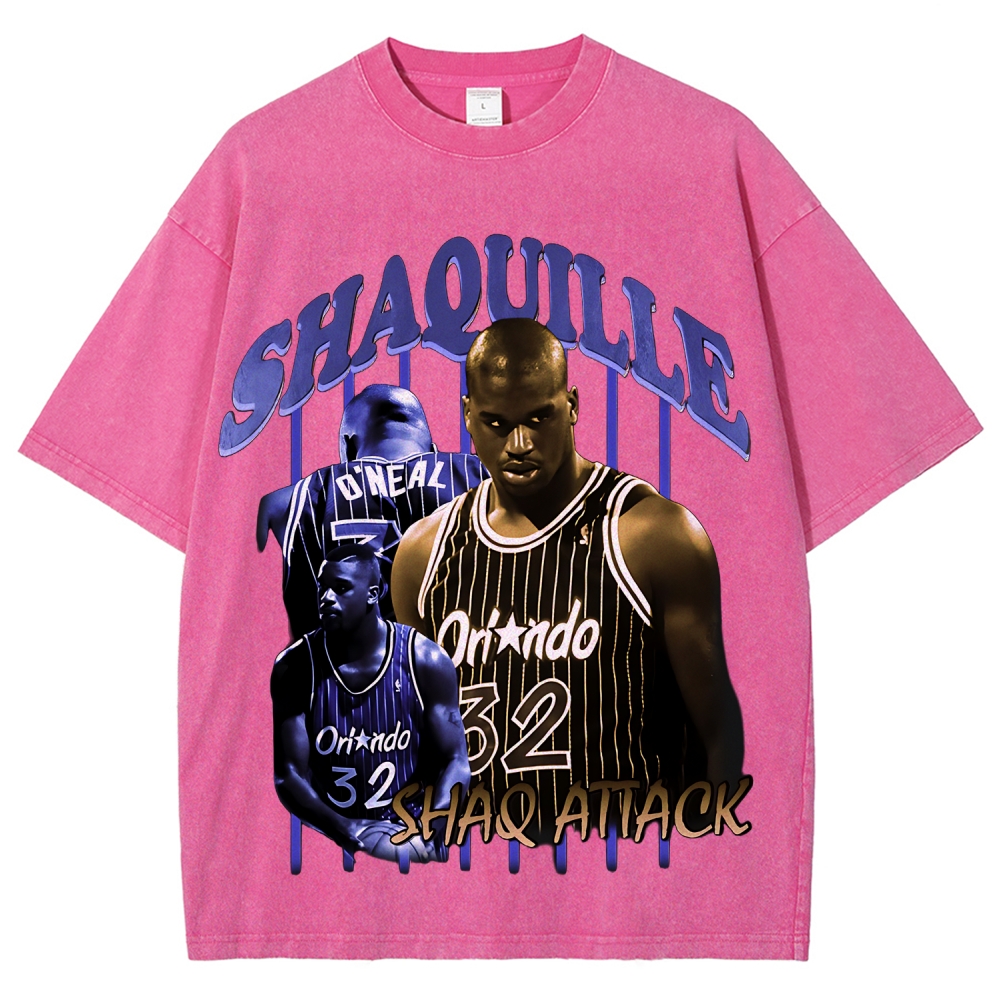 Shaq O'neal | Unisex Fit Washed T-Shirt 2511024159