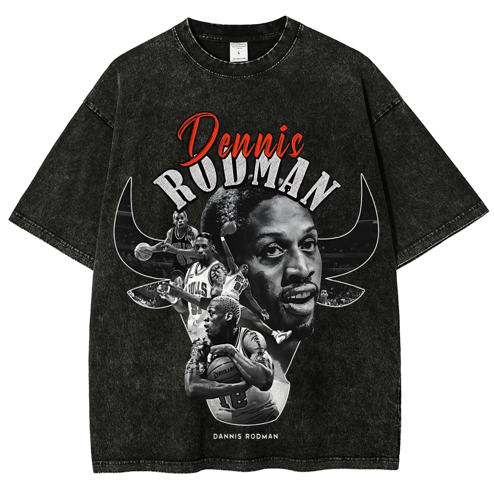 Rodman | Unisex Fit Washed T-Shirt 2511024163