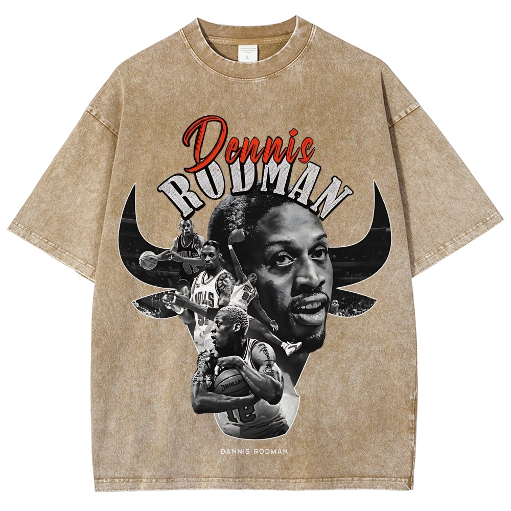 Rodman | Unisex Fit Washed T-Shirt 2511024163