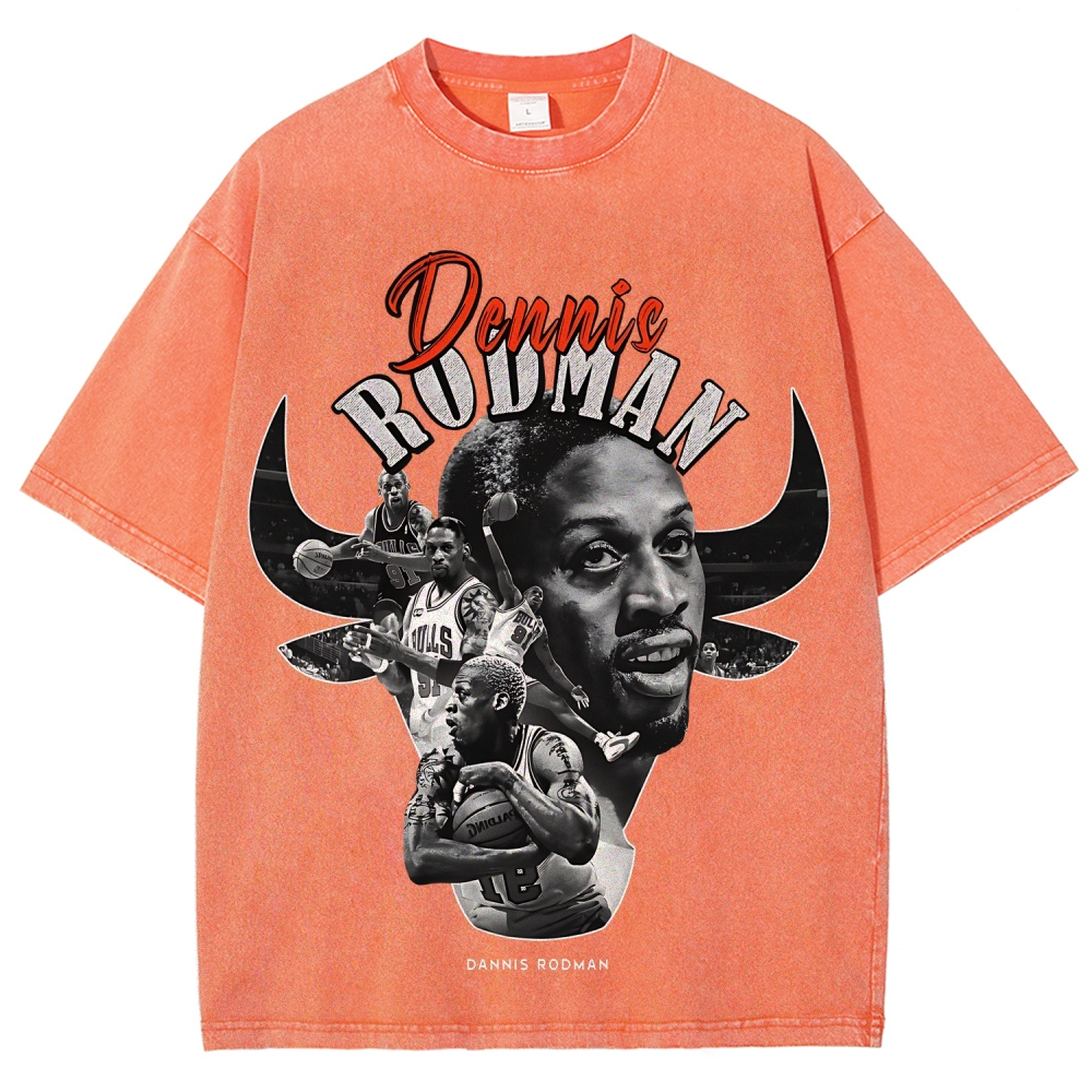 Rodman | Unisex Fit Washed T-Shirt 2511024163