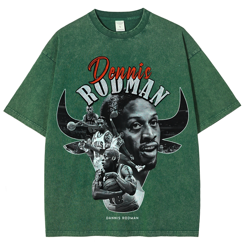 Rodman | Unisex Fit Washed T-Shirt 2511024163