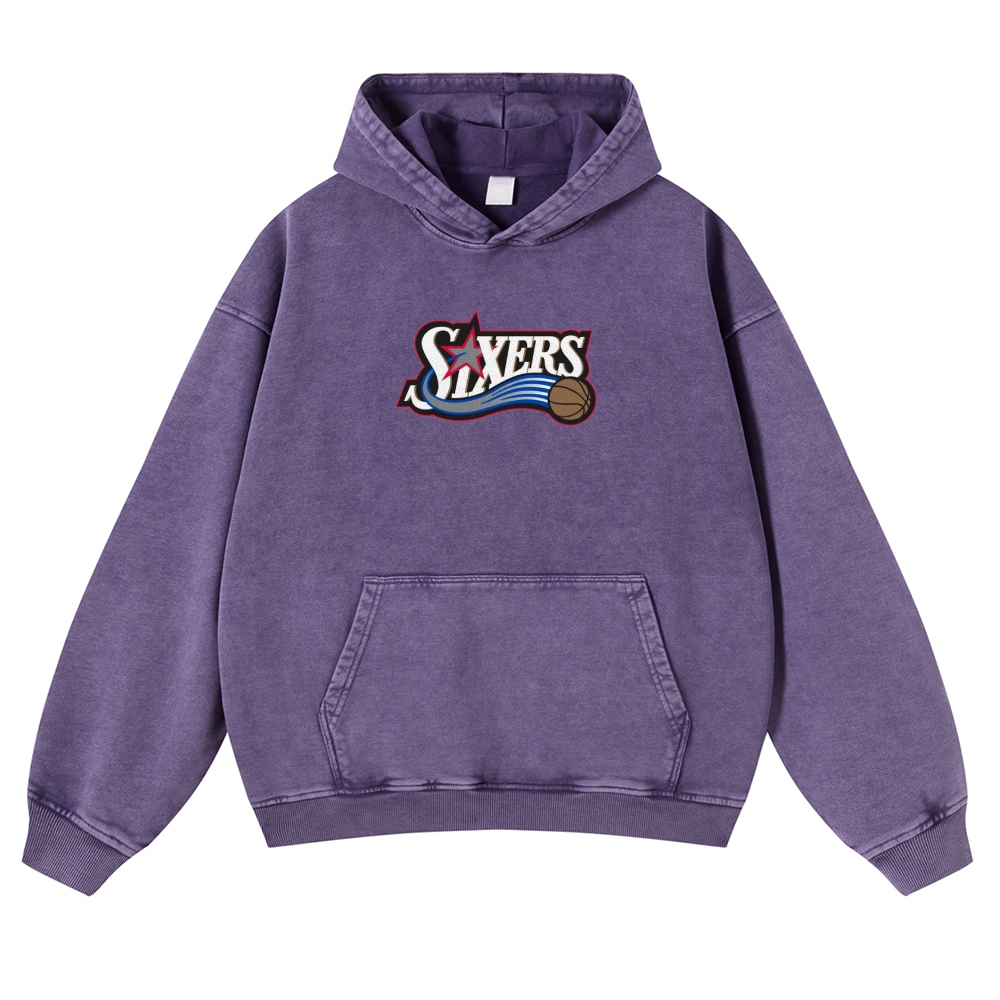 Allen Iverson | Casual Washed Hoodie 2511024164