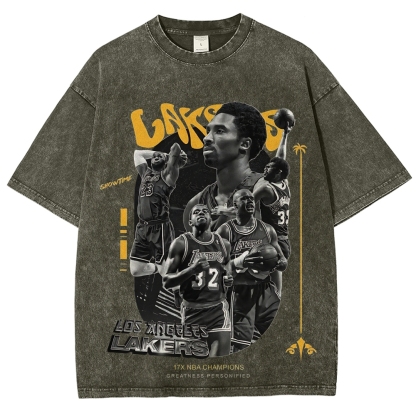 Kobe | Unisex Fit Washed T-Shirt 2511024167