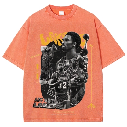 Kobe | Unisex Fit Washed T-Shirt 2511024167