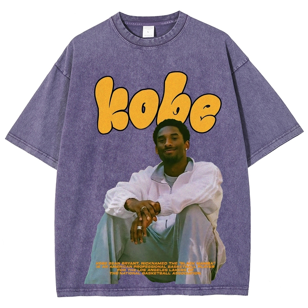 Kobe | Unisex Fit Washed T-Shirt 2511024178