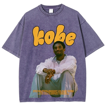 Kobe | Unisex Fit Washed T-Shirt 2511024178