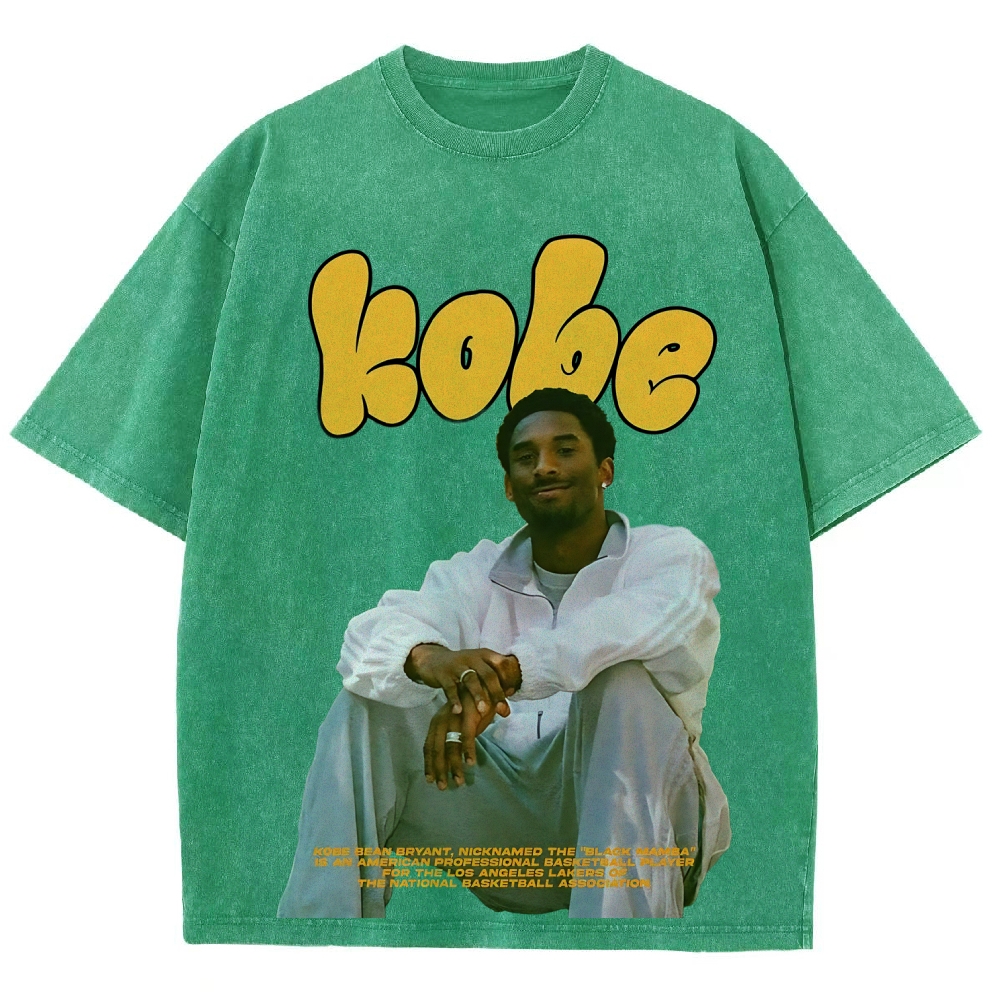 Kobe | Unisex Fit Washed T-Shirt 2511024178